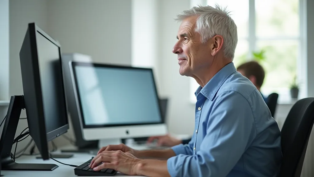 Working with files at a computer